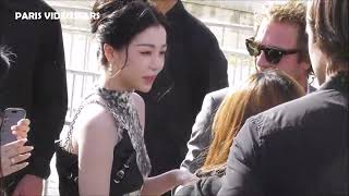 Esther Yu 虞书欣 Yu Shu Xin  Paris Fashion Week 28 september 2023 show Givenchy [upl. by Caton]