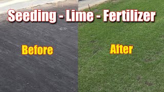 Lawn Lime PH  Seeding  Fall Fertilizer [upl. by Alegnave261]