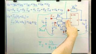Elektronik  OPV Lektion 7a  Alternativer Beweis der Formel des Substrahierers [upl. by Filbert]