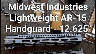 Midwest Industries Lightweight Handguard Rocket Armory LGO7 V3 [upl. by Atteuqehs]