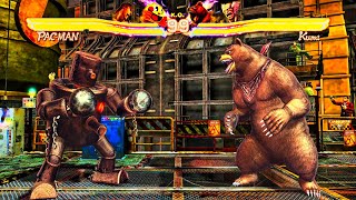 Street Fighter X Tekken  Pac Man amp Ogre vs Kuma amp Blanka  PC Gameplay 4K streetfighterxtekken [upl. by Tiraj]