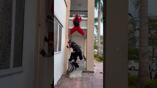 Money Heist Vs Police  1190 parkour bubblesgangz moneyheist police badguys shorts [upl. by Ariait325]