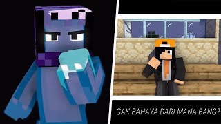 LENZI MEW REACTION MOMENT KOCAK DAN ABSURB PARA YOUTUBER MINECRAFT COWOK TERKENAL INI AUTO NGAKAK [upl. by Nevins]