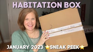 Habitation Box  January 2023  A Great Box for a New Years Home Refresh [upl. by Primo700]