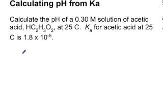 123 Acid Dissociation Constant Ka [upl. by Alyahs899]