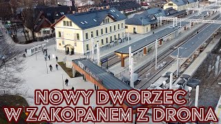 🔴Zakopane nowy dworzec z DRONA Sprawdź jak wygląda 20240303 [upl. by Brennan]