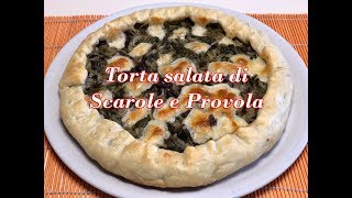 Torta Salata di Scarole e Provola Rustico Veloce e Gustoso [upl. by Olegnad]