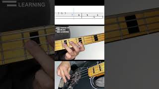 MUST KNOW Bass Riff For Beginners Easy Tabs [upl. by Lonne857]