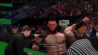 WWE 2K19 Bam Bam Bigelow vs Andre the Giant BCW Showdown 8 [upl. by Suoicserp552]