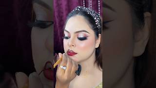 lipstick tutorial 🥀🤍 reception bride song lipstick makeup meakupartist receptionlook [upl. by Perceval]