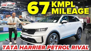 Tata Harrier Petrol Rival  KIA SORENTO SUV Plug in Hybrid  7 Seater  5 Star Safety  ADAS 🔥 [upl. by Bearnard]