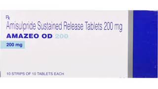 AMAZEO OD 200 mg Amisulpride Sustained Release Tablets 200 mg [upl. by Hoebart430]