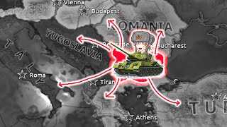 Bulgaria Fights WW2 Like A Chad HOI4 Communist Bulgaria Multiplayer part2 [upl. by Eanore]