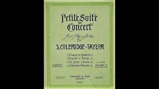 COLERIDGETAYLOR Petite Suite de Concert [upl. by Annunciata]