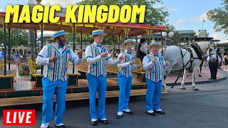 🔴 LIVE Magic Kingdom Friday for rides shows and the parade at Walt Disney World 672024 [upl. by Danziger556]