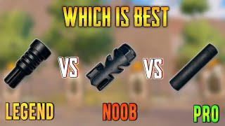 Compensator vs Suppressor vs Flash Hider Which Muzzle is Best  BGMI AR Muzzle Fully Explained [upl. by Adnaluy]