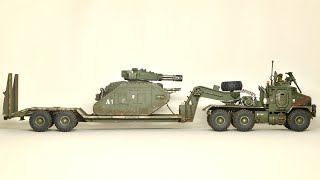 40K HET  Imperial Guard  Astra Militarum Tank Transporter [upl. by Ainiger]