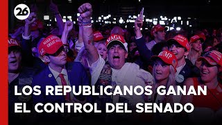 🔴 EN VIVO  Elecciones en EEUU 2024los republicanos ganan el control del Senado [upl. by Eillak]