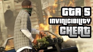 GTA 5 Invincibility Cheat [upl. by Hairej]