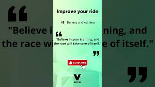 Cycling Tip 5 Believe and Achieve [upl. by Quintessa678]