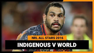 NRL All Stars 2016  Indigenous v World  Full Match Replay  NRL [upl. by Sontich]