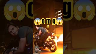 Abraj bhai 😱Pulsar power 💥🔥🏍️🏍️shorts funny [upl. by Huoh]