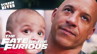 Baby Rescue  The Shaw Family Saves Doms Son  The Fate Of The Furious 2017  Screen Bites [upl. by Gardie]