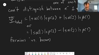 Chapter 8 Fermions and Bosons  CHM 309  087 [upl. by Ivens182]