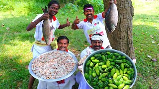 Bengali Famous Potol Chingri Recipe  how to cook perfect potol chingri in village style [upl. by Hillari]