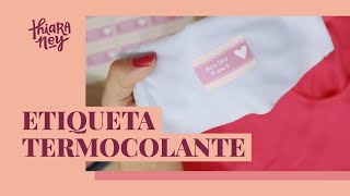 Como fazer etiquetas termocolantes para uniforme escolar para vender [upl. by Eatnoled791]