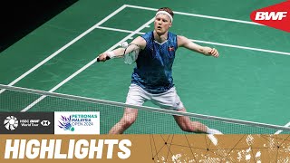 Anders Antonsen takes on Kodai Naraoka in a marathon quarterfinal [upl. by Antoine98]