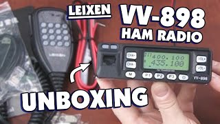 Leixen VV898 Dual Band Radio Unboxing [upl. by Viridi]