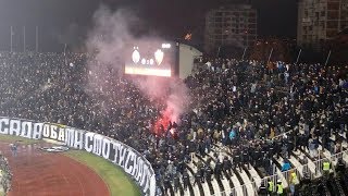 Grobari Partizan started fighting each other 13122017 [upl. by Fugate]