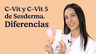 FARMACÉUTICA analizando la diferencia entre el sérum CVit y CVit 5 de Sesderma 💥 atidamifarma [upl. by Primrosa]