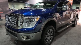 2018 Nissan Titan XD  Orlando Auto Show  Orlando FL 2017 [upl. by Attenaej455]