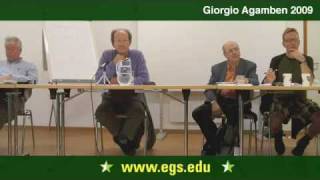 Giorgio Agamben Aristotles De Anima amp Division of Life 2009 28 [upl. by Lorak]