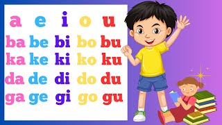 ALPABETONG FILIPINO  ABAKADA  AEIOU  Magsanay at Matutong Bumasa  Filipino Reading Tutorial [upl. by Dudden]