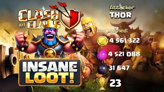 Highest loot on COC World record may be [upl. by Besse]