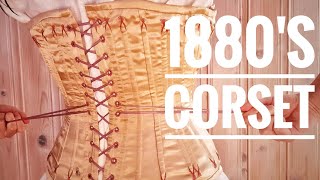 The makings of a 1880s corset [upl. by Terrene]