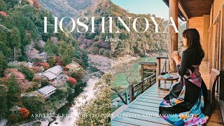 Hoshinoya Kyoto This Incredible Japanese Hotel Welcomes You By Boat  Arashiyama Kyoto [upl. by Yeliah191]