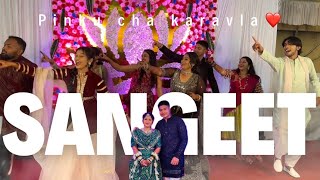 SANGEET LA KELI KHUP MAJJAЁЯФеЁЯл╢ЁЯП╗редSARVANNI KELA DANCE ред PINKUCHA KARVALAЁЯе║тЭдя╕Пред VLOGNO 68 [upl. by Ahsak]