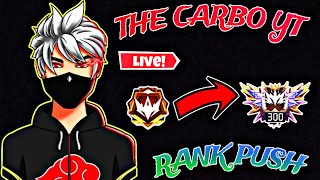 The Carbo YT is live RANK PUSH 🎮 freefire rankpush thecarboyt fflive garenafreefire gaming [upl. by Killion]