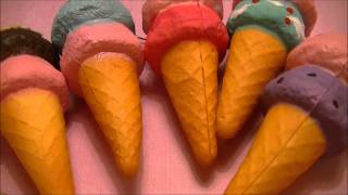 Squishy IceCream Cones [upl. by Kawai]