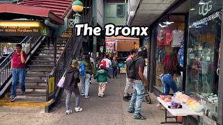 New York City Virtual Walking Tour 2024 Fordham Bronx NY [upl. by Rodriguez234]