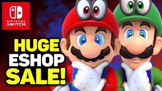 HUGE Nintendo eShop SALE 40 Great Deals at All Time Lows [upl. by Anawd]