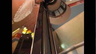 Cosmopolitan Casino Floor Glass Elevator [upl. by Nnylsoj497]