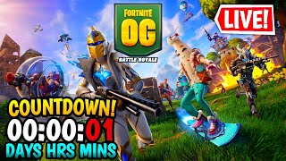 🔴 LIVE NEW FORTNITE OG Season 5 Update COUNTDOWN  Battlepass GIVEAWAY Servers Not Responding [upl. by Abehshtab]