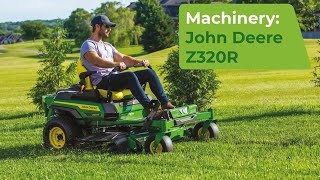 John Deere Z320R  Masons Kings [upl. by Wiles551]