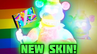 NEW NEGATE RAINBOW FREDDY SKIN Forsaken AR Darkest Delivery Getting new skin [upl. by Aniretak]