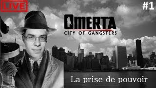 Omerta City of Gangsters Découverte Gameplay FR  Playthrough LIVE Part1  La prise de pouvoir [upl. by Love]